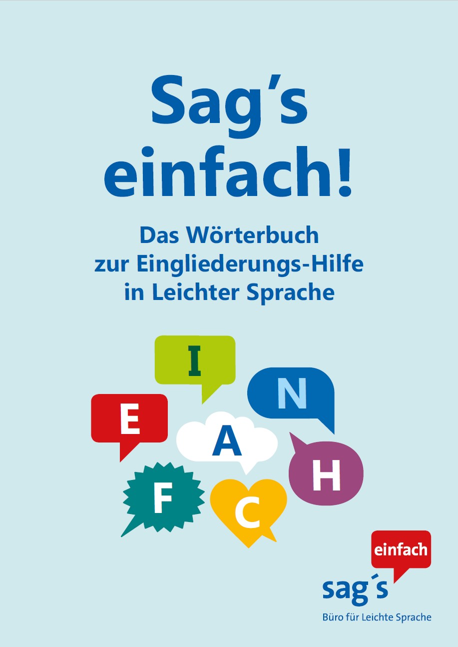 Titelbild Wörterbuch Eingliederungshilfe